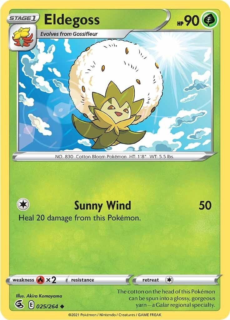 Image for Eldegoss (025/264) (SWSH08) - Pokemon