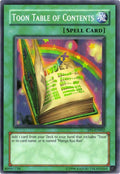 Image for Toon Table of Contents (TP6-EN002) (TP6) - YuGiOh