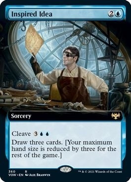 Image for Inspired Idea (Extended Art) (360) (Innistrad: Crimson Vow) - Magic: The Gathering