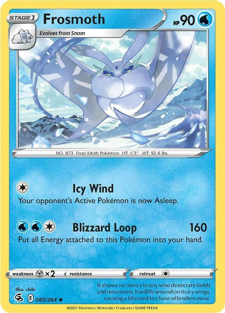 Image for Frosmoth (085/264) (SWSH08) - Pokemon