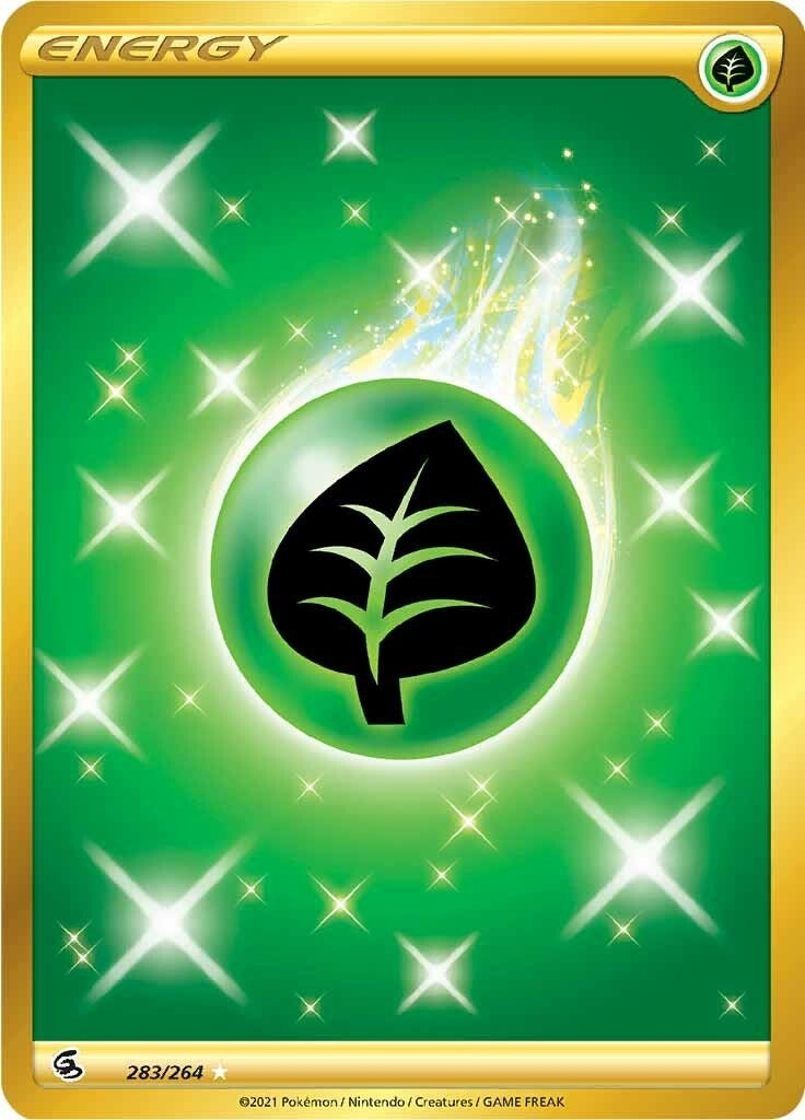 Image for Grass Energy (Secret) (283/264) (SWSH08) - Pokemon