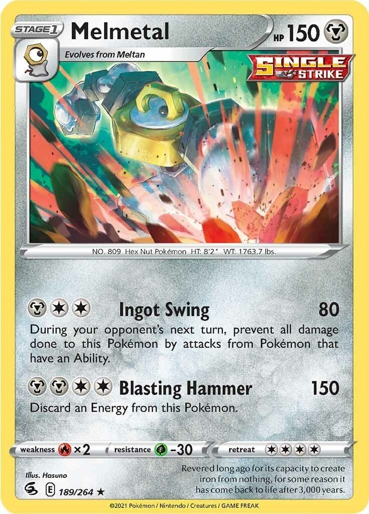Image for Melmetal (189/264) (SWSH08) - Pokemon