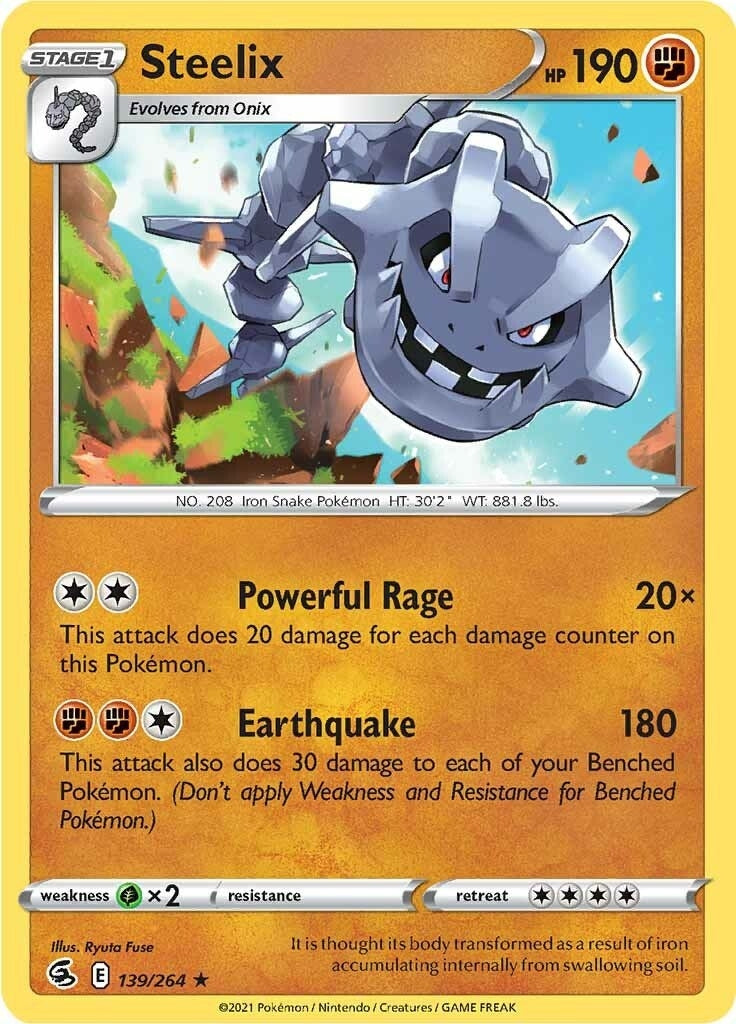 Image for Steelix (139/264) (SWSH08) - Pokemon