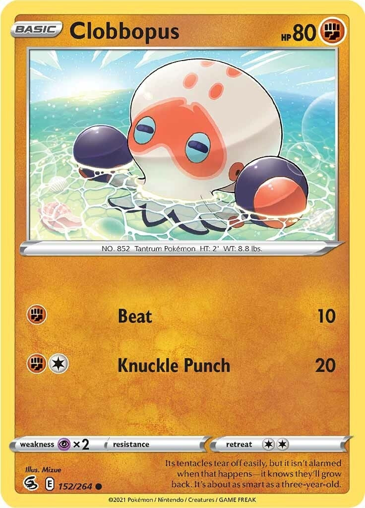 Image for Clobbopus (152/264) (SWSH08) - Pokemon