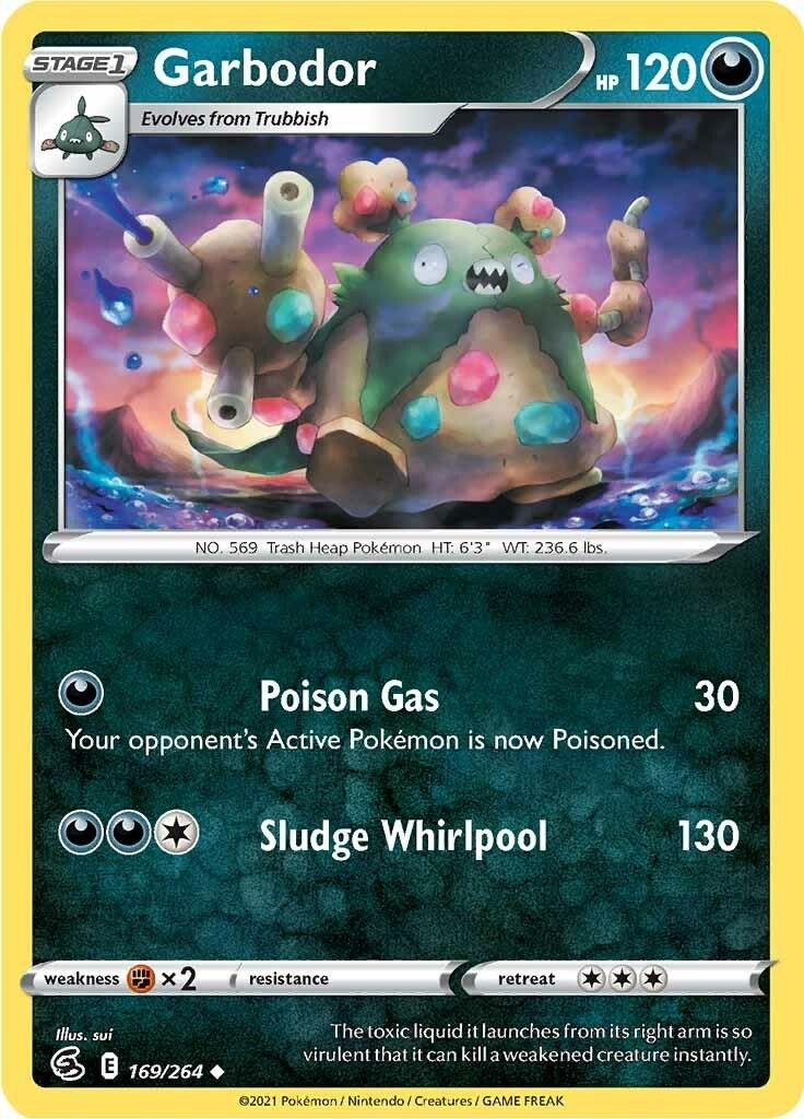 Image for Garbodor (169/264) (SWSH08) - Pokemon