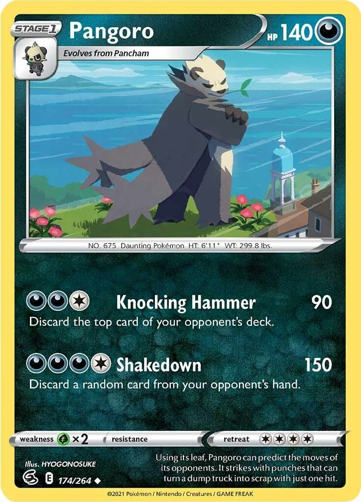 Image for Pangoro (174/264) (SWSH08) - Pokemon