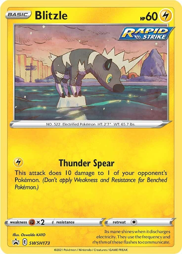 Image for Blitzle - SWSH173 (SWSH173) (SWSD) - Pokemon