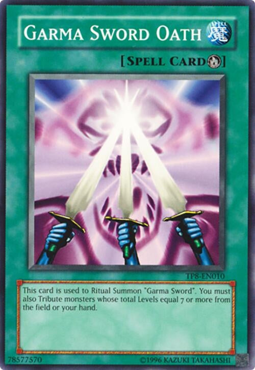 Image for Garma Sword Oath (TP8-EN010) (TP8) - YuGiOh
