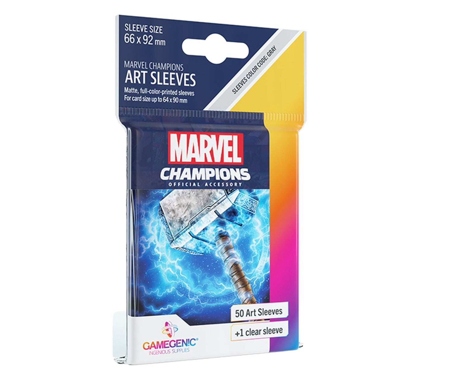 Image for Marvel Champions - Thor Card Sleeves (50ct.) - Card Sleeves