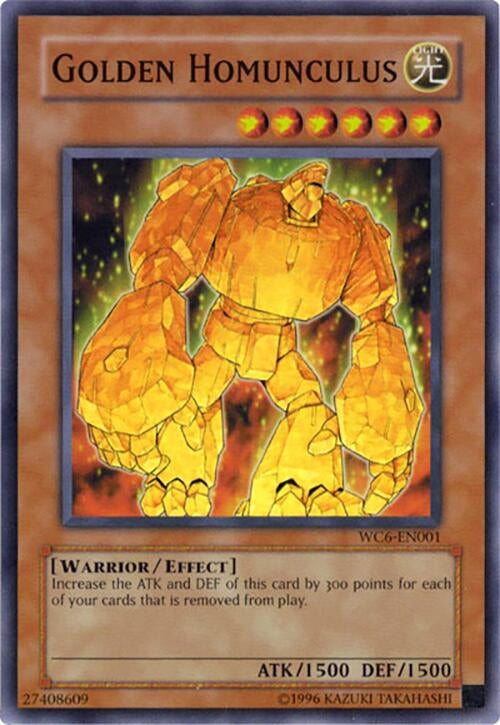 Image for Golden Homunculus (WC6-EN001) (WC6) - YuGiOh