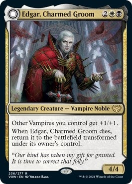 Image for Edgar, Charmed Groom (236) (Innistrad: Crimson Vow) - Magic: The Gathering