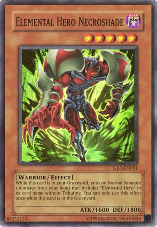 Image for Elemental Hero Necroshade (GX1-EN001) (GX1) - YuGiOh