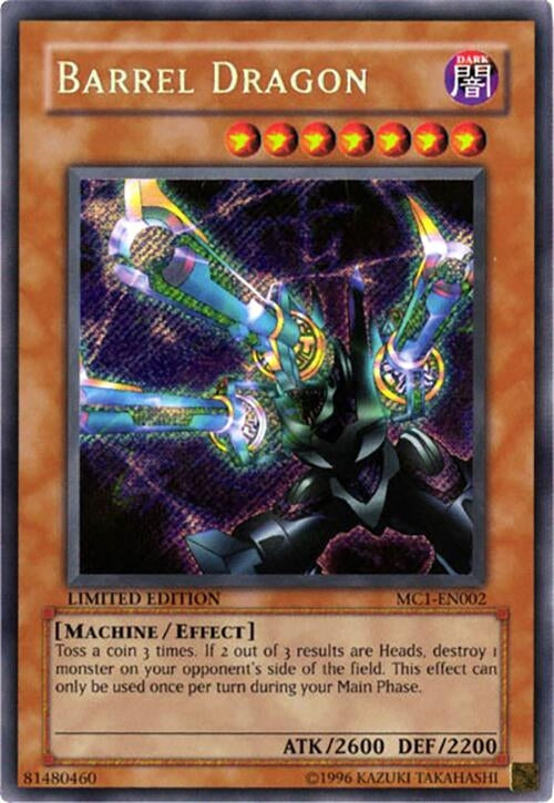 Image for Barrel Dragon (MC1-EN002) (MC1) - YuGiOh