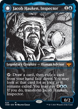 Image for Jacob Hauken, Inspector (Showcase) (320) (Innistrad: Crimson Vow) - Magic: The Gathering