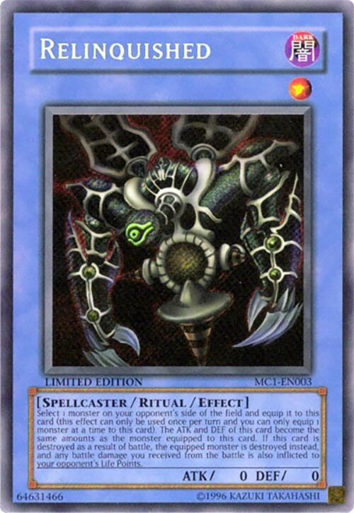 Image for Relinquished (MC1-EN003) (MC1) - YuGiOh
