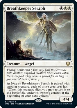 Image for Breathkeeper Seraph (31) (Innistrad: Crimson Vow) - Magic: The Gathering