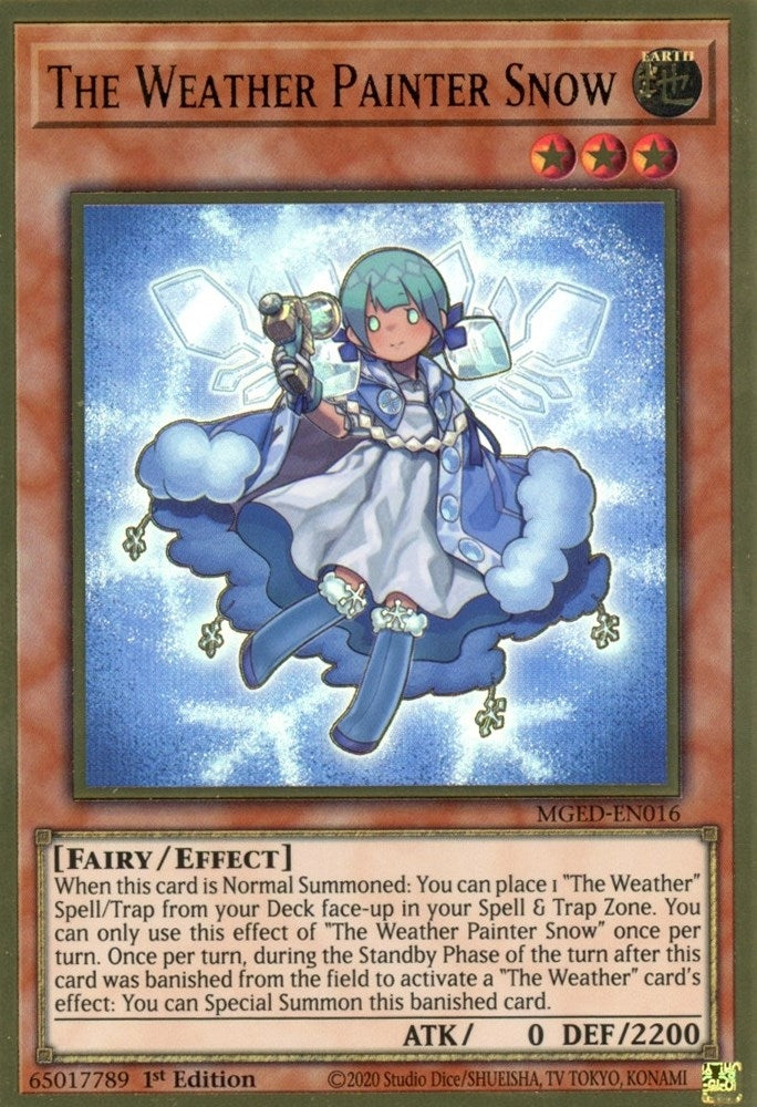 The Weather Painter Snow (MGED-EN016) (MGED)