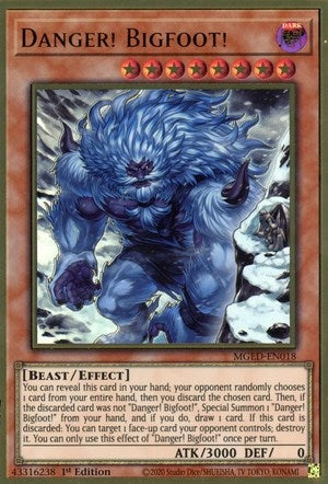 Danger! Bigfoot! (Alternate Art) (MGED-EN018) (MGED)