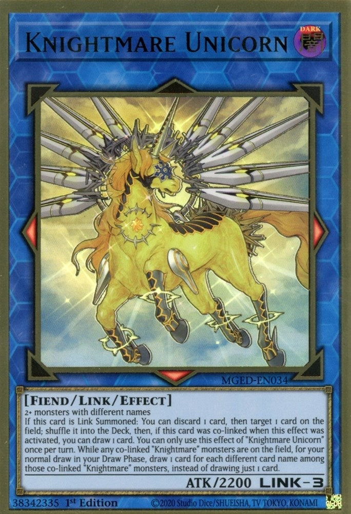 Knightmare Unicorn (MGED-EN034) (MGED)
