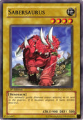 Image for Sabersaurus (POTD-EN002) - YuGiOh