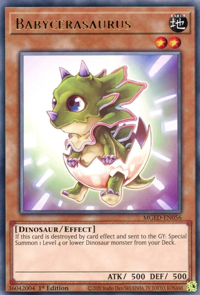 Image for Babycerasaurus (MGED-EN056) (MGED) - YuGiOh