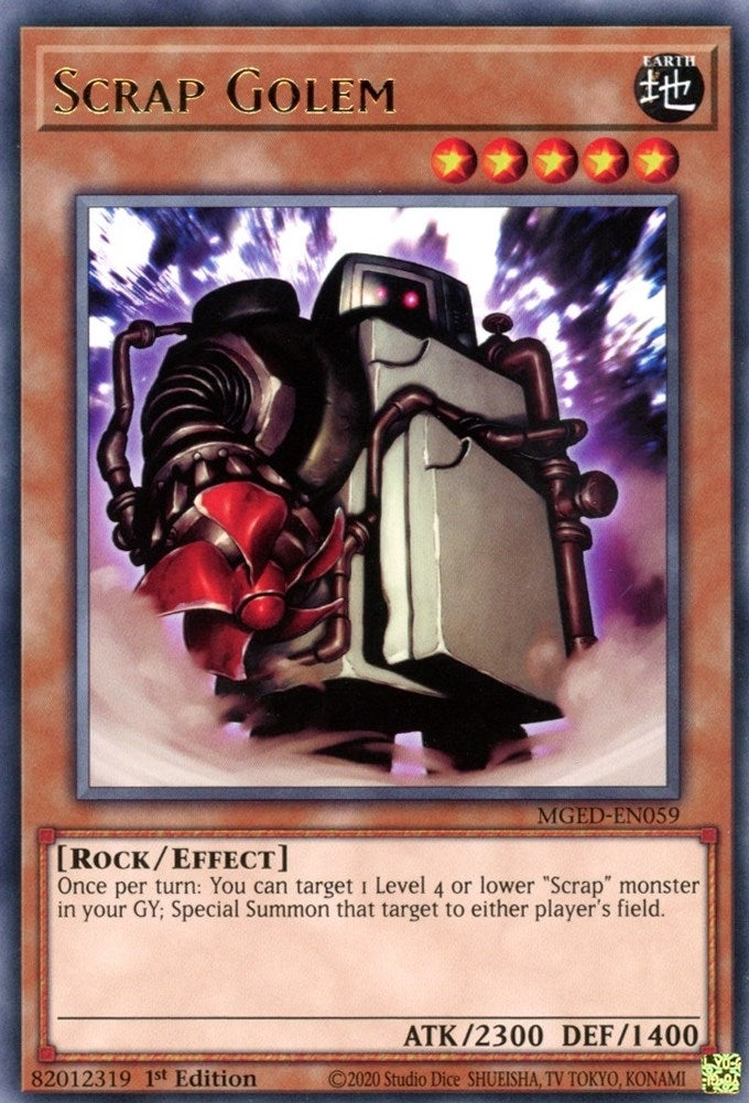 Image for Scrap Golem (MGED-EN059) (MGED) - YuGiOh