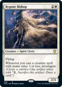 Image for Bygone Bishop (80) (Innistrad: Crimson Vow) - Magic: The Gathering