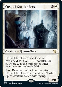 Image for Custodi Soulbinders (82) (Innistrad: Crimson Vow) - Magic: The Gathering