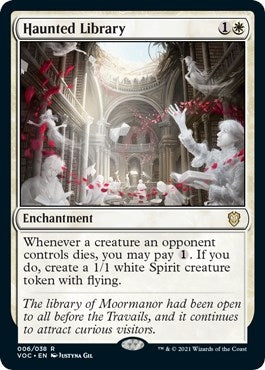 Image for Haunted Library (6) (Innistrad: Crimson Vow) - Magic: The Gathering