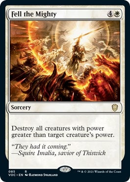 Image for Fell the Mighty (85) (Innistrad: Crimson Vow) - Magic: The Gathering
