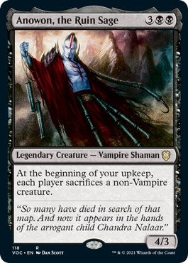 Image for Anowon, the Ruin Sage (118) (Innistrad: Crimson Vow) - Magic: The Gathering