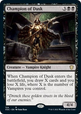 Image for Champion of Dusk (124) (Innistrad: Crimson Vow) - Magic: The Gathering