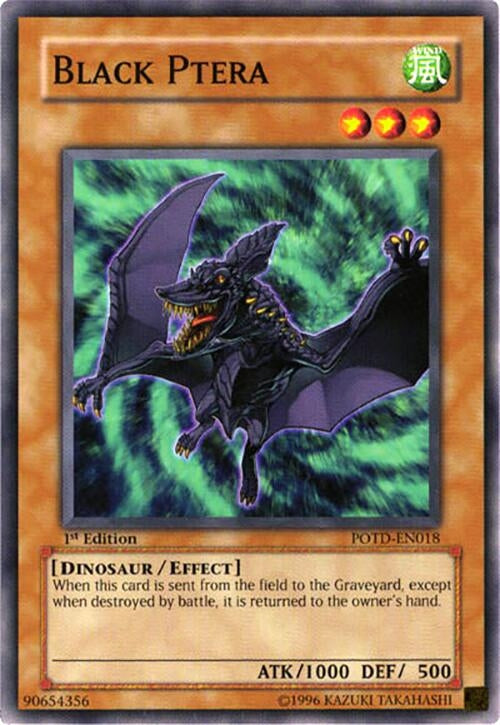 Image for Black Ptera (POTD-EN018) - YuGiOh