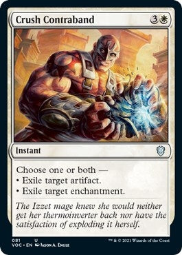 Image for Crush Contraband (81) (Innistrad: Crimson Vow) - Magic: The Gathering