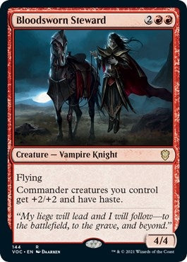 Image for Bloodsworn Steward (144) (Innistrad: Crimson Vow) - Magic: The Gathering