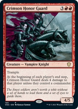 Image for Crimson Honor Guard (145) (Innistrad: Crimson Vow) - Magic: The Gathering