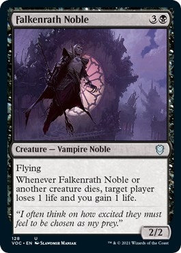 Image for Falkenrath Noble (128) (Innistrad: Crimson Vow) - Magic: The Gathering