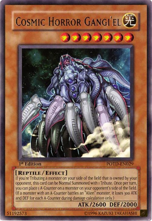 Image for Cosmic Horror Gangi'el (POTD-EN029) - YuGiOh