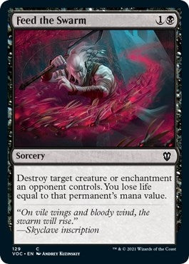 Image for Feed the Swarm (129) (Innistrad: Crimson Vow) - Magic: The Gathering