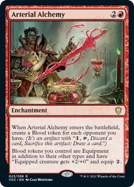 Image for Arterial Alchemy (23) (Innistrad: Crimson Vow) - Magic: The Gathering