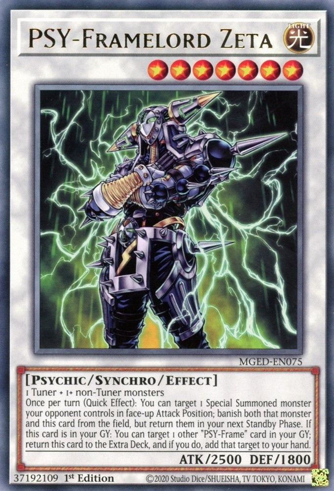 Image for PSY-Framelord Zeta (MGED-EN075) (MGED) - YuGiOh