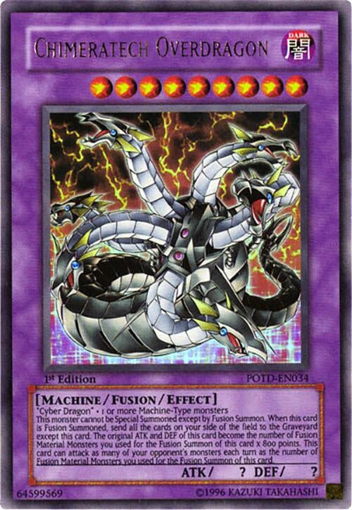 Image for Chimeratech Overdragon (POTD-EN034) - YuGiOh