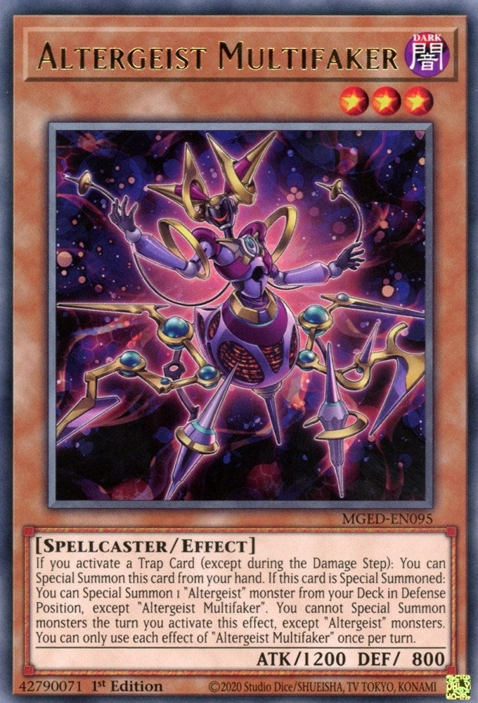 Image for Altergeist Multifaker (MGED-EN095) (MGED) - YuGiOh