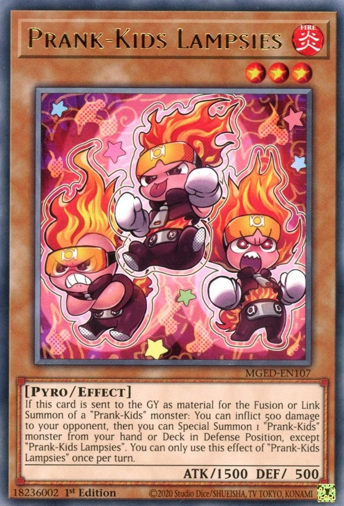 Image for Prank-Kids Lampsies (MGED-EN107) (MGED) - YuGiOh