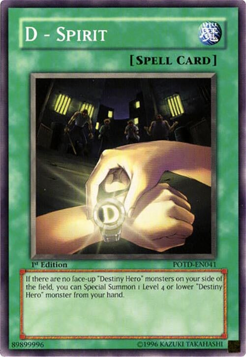 Image for D - Spirit (POTD-EN041) - YuGiOh