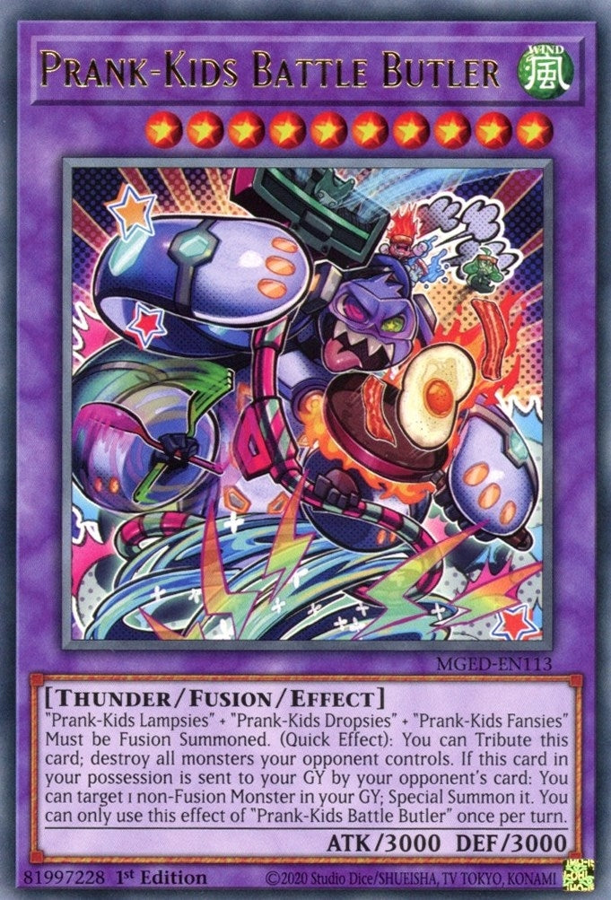 Image for Prank-Kids Battle Butler (MGED-EN113) (MGED) - YuGiOh