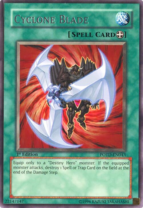 Image for Cyclone Blade (POTD-EN043) - YuGiOh