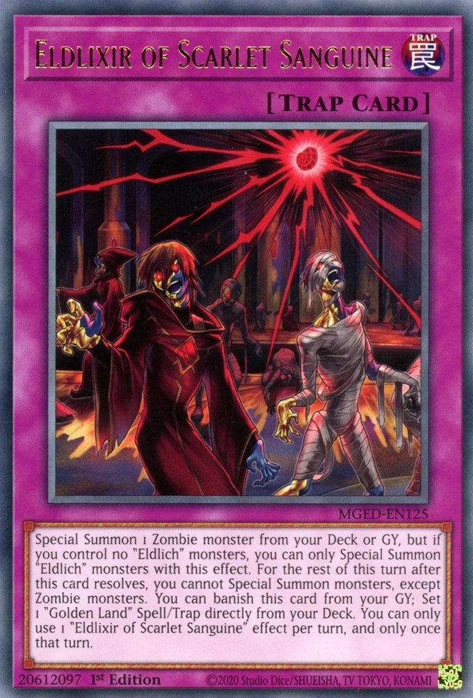Image for Eldlixir of Scarlet Sanguine (MGED-EN125) (MGED) - YuGiOh