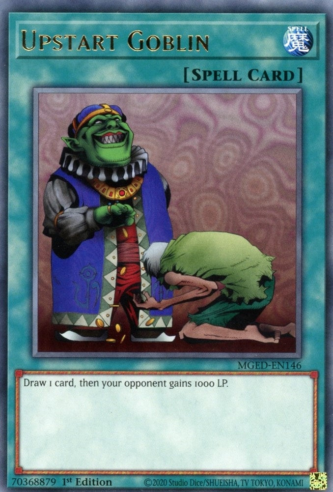 Image for Upstart Goblin (MGED-EN146) (MGED) - YuGiOh