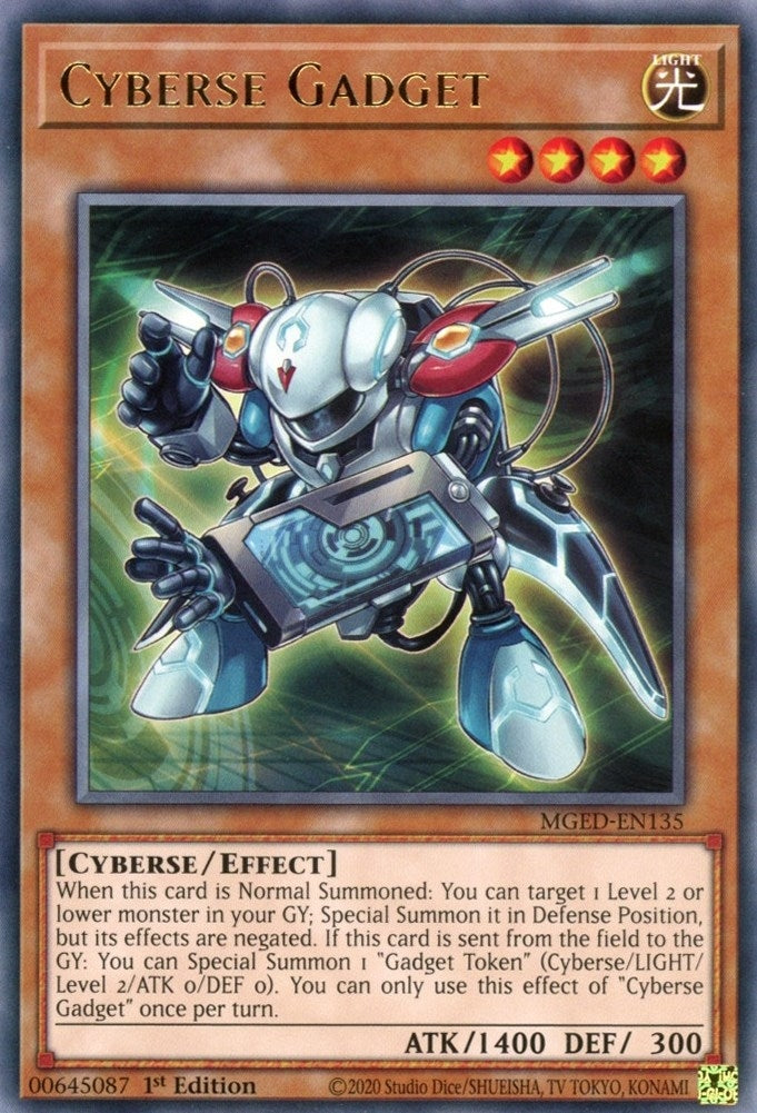 Image for Cyberse Gadget (MGED-EN135) (MGED) - YuGiOh